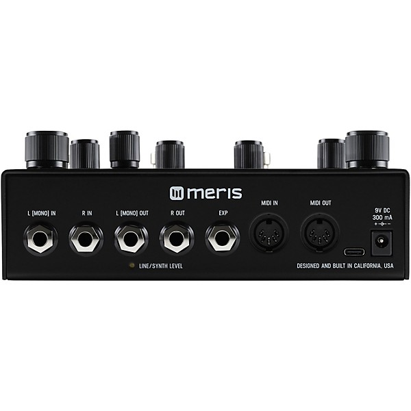 Meris Ottobit X Modular Degradation and Texture Engine Pedal - Black