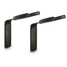 D&A Guitar Gear WH-0100 Grip Guitar Wall Hanger 2-Pack - Black