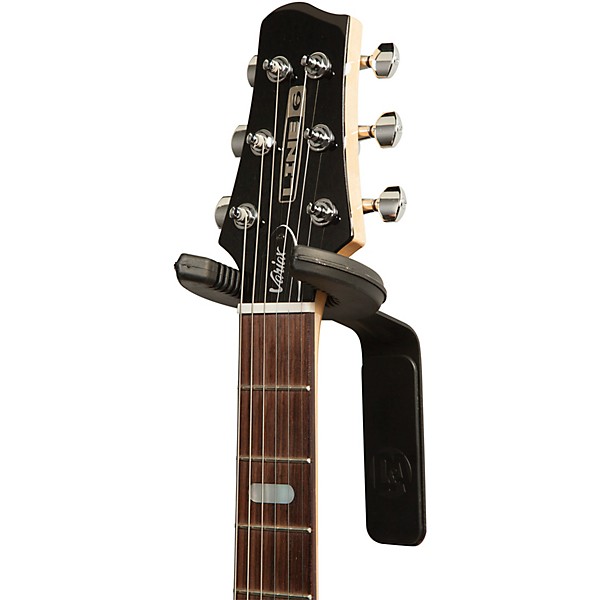 D&A Guitar Gear WH-0100 Grip Guitar Wall Hanger 2-Pack - Black