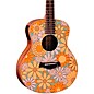 Taylor GS Mini-e Special Edition Acoustic-Electric Guitar - Floral Blue thumbnail