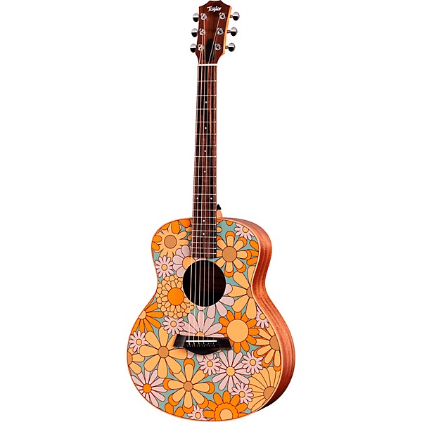 Taylor GS Mini-e Special Edition Acoustic-Electric Guitar - Floral Blue