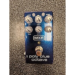 Used MXR M306 POLY BLUE OCTAVE Effect Pedal