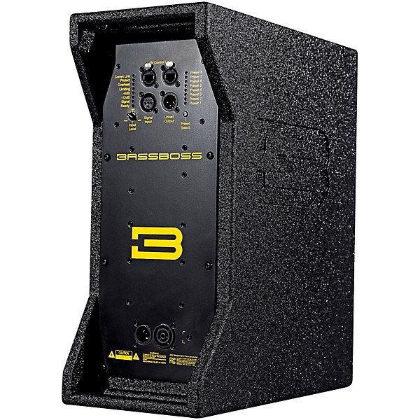 BASSBOSS SV9-MK3 9" Powered Speaker Pair With Cables