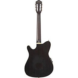 Ibanez TOD10N Tim Henson Signature Nylon Acoustic-Electric Guitar w/ Gig Bag Black Flat