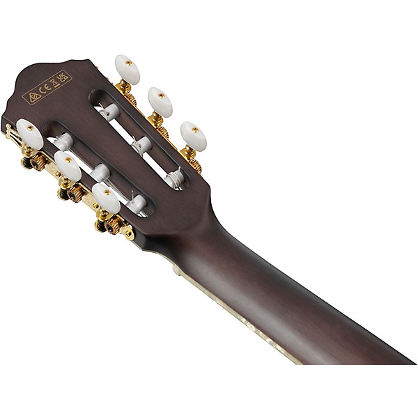 Ibanez TOD10N Tim Henson Signature Nylon Acoustic-Electric Guitar w/ Gig Bag Black Flat