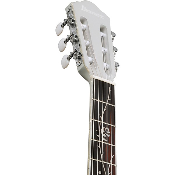 Ibanez TOD10N Tim Henson Signature Nylon Acoustic-Electric Guitar w/ Gig Bag Silver Metallic Flat