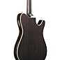 Ibanez TOD10NL Tim Henson Signature Left-Handed Nylon-String Acoustic-Electric Guitar w/ Gig Bag Transparent Black Flat