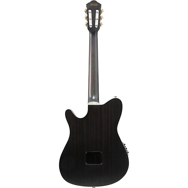 Ibanez TOD20FMN Tim Henson Signature Nylon Acoustic-Electric Guitar w/ Gig Bag Black Burst Fade