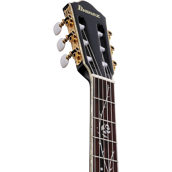 Ibanez TOD20FMN Tim Henson Signature Nylon Acoustic-Electric Guitar w/ Gig Bag Black Burst Fade