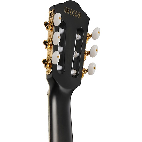 Ibanez TOD20FMN Tim Henson Signature Nylon Acoustic-Electric Guitar w/ Gig Bag Black Burst Fade