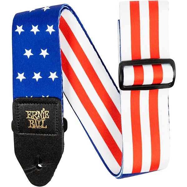 Ernie Ball Classic Jacquard Stars and Stripes Guitar Strap - 2-Pack