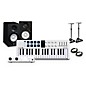 Arturia MiniLab 3 37-Key Controller Bundle With Minifuse 2 Interface, Yamaha HS5 Monitor Pair and Stands/Cables - White thumbnail