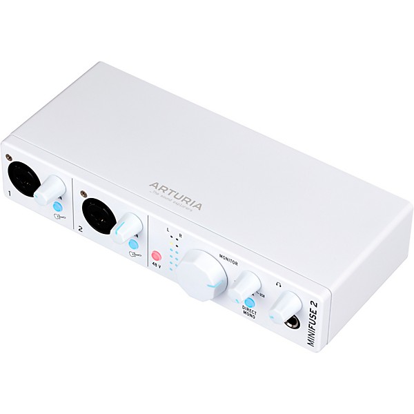 Arturia MiniLab 3 37-Key Controller Bundle With Minifuse 2 Interface, Yamaha HS5 Monitor Pair and Stands/Cables - White
