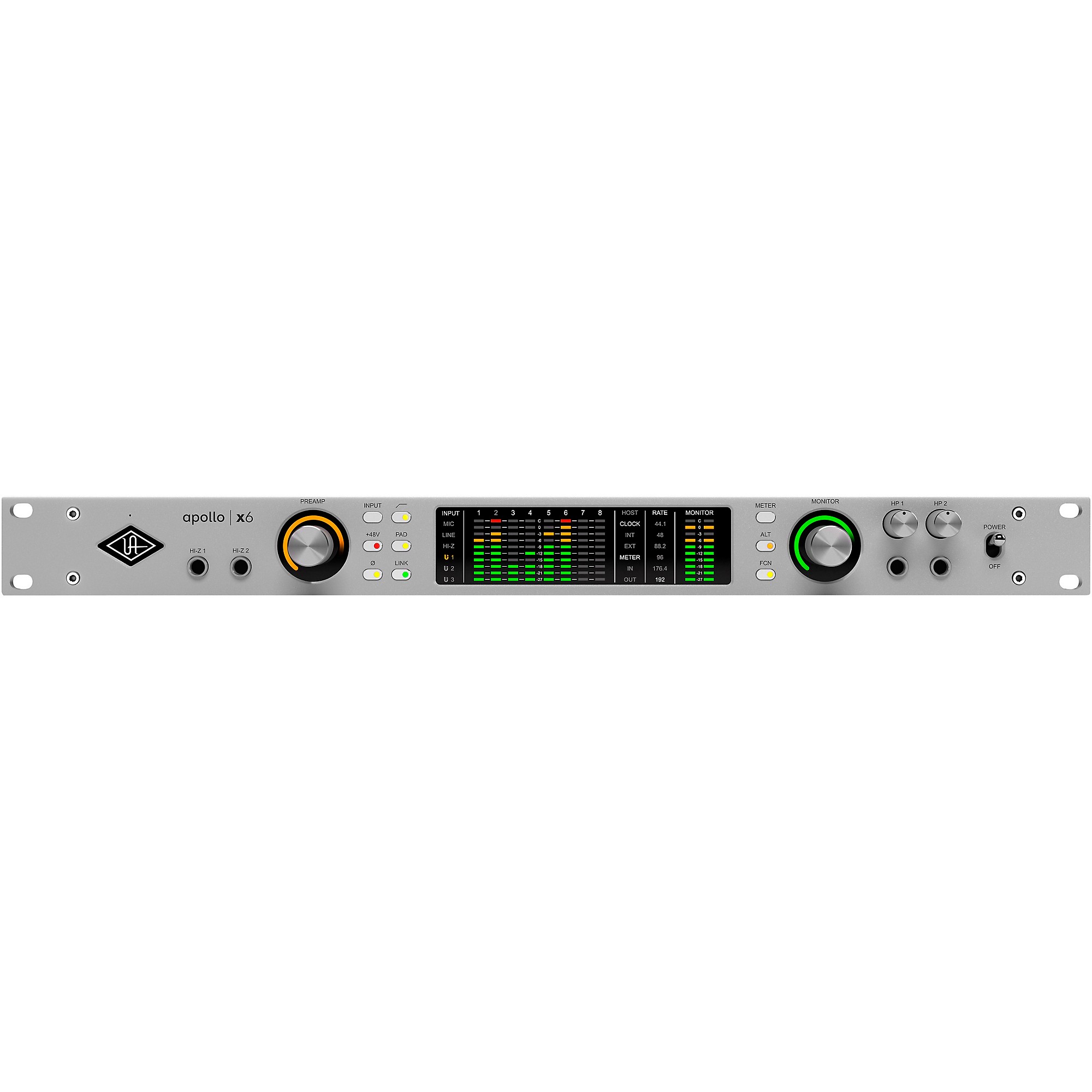 Universal Audio Apollo x6 Gen 2 Audio Interface With UAD Analog