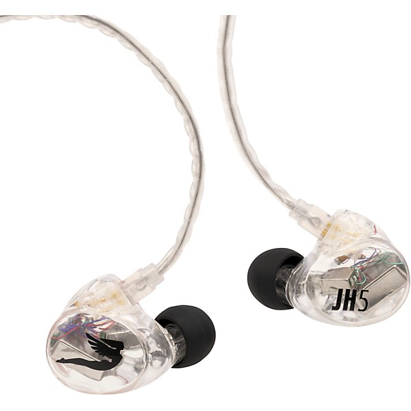 JH Audio JH5 Universal In-Ear Monitors - Clear