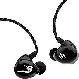 JH Audio JH5 Universal In-Ear Monitors - Black