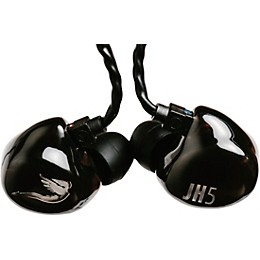 JH Audio JH5 Universal In-Ear Monitors - Black