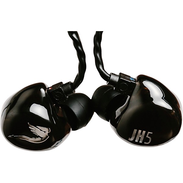 JH Audio JH5 Universal In-Ear Monitors - Black