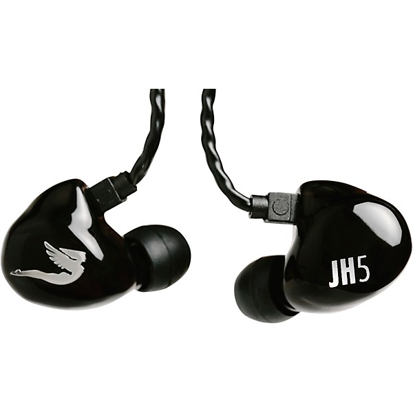 JH Audio JH5 Universal In-Ear Monitors - Black