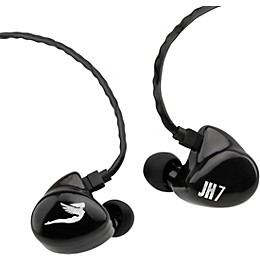 JH Audio JH7 Universal In-Ear Monitors - Black