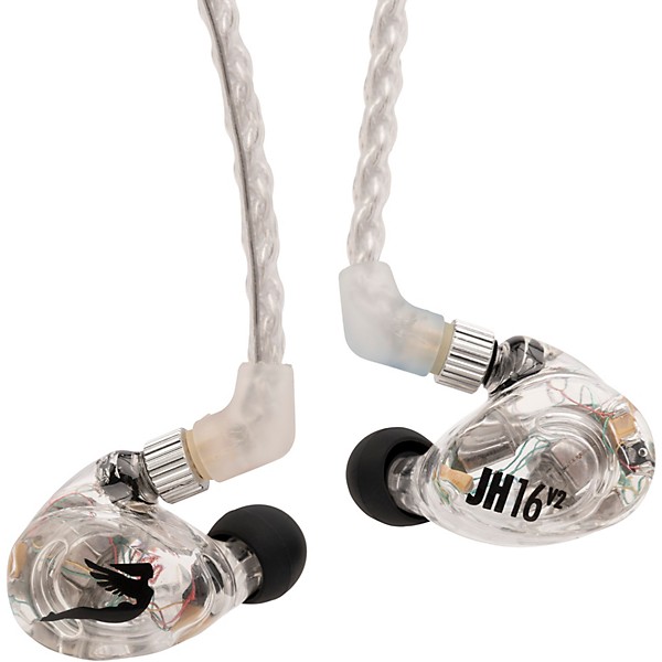 JH Audio JH16v2 Universal In-Ear Monitors - Clear