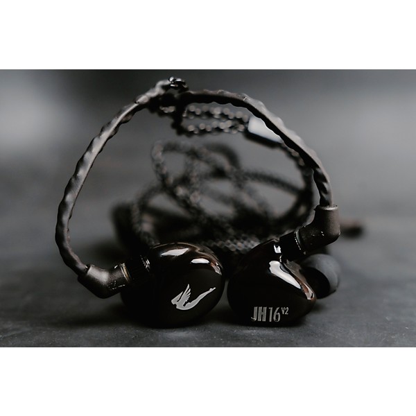 JH Audio JH16v2 Universal In-Ear Monitors - Black