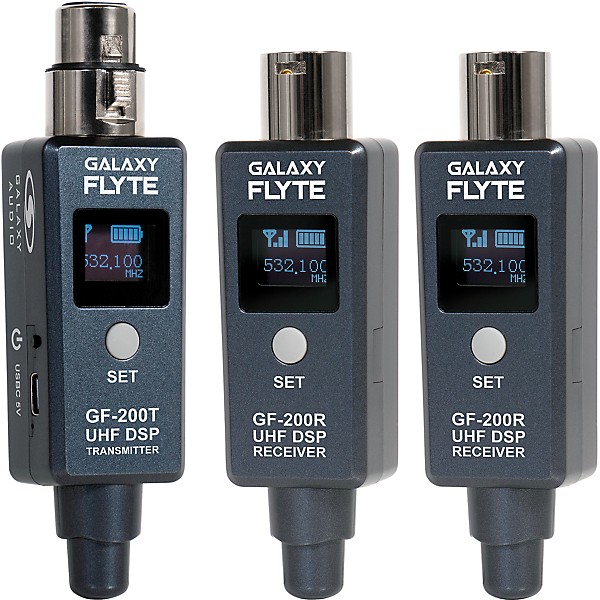 Galaxy Audio FLYTE GF-200 UHF DSP Wireless System - 500-523 MHz