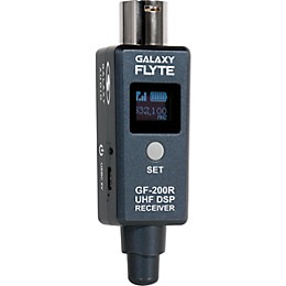 Galaxy Audio FLYTE GF-200R UHF DSP Wireless Receiver - 524-547 MHz