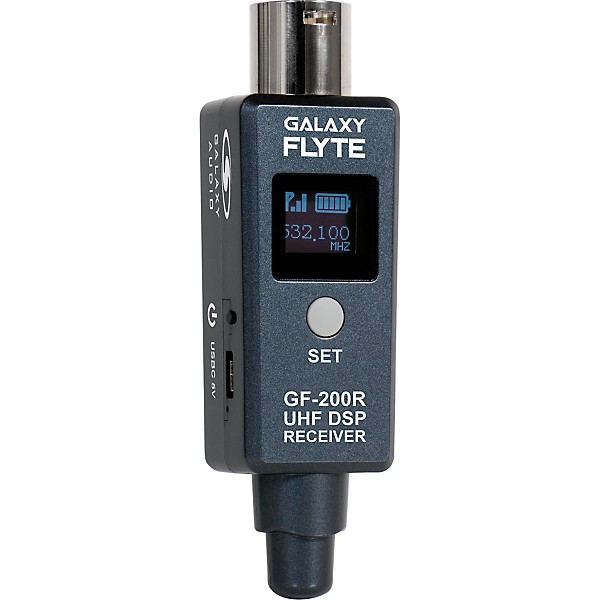 Galaxy Audio FLYTE GF-200R UHF DSP Wireless Receiver - 524-547 MHz