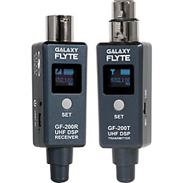 Galaxy Audio FLYTE GF-200-2 UHF DSP Wireless System DUO Pack - 500-523 MHz