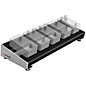 D'Addario XPND Core Pedalboard Single Row with Backline Core 1 Pedalboard Transporter