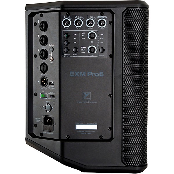 Yorkville EXM Pro6 6" Battery-Powered PA Speaker