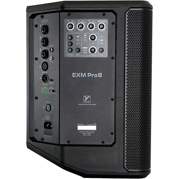 Yorkville EXM Pro8 8" Battery-Powered PA Speaker