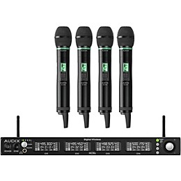 Audix Novacore NC4HEC Quad-Channel Digital Handheld Wireless System