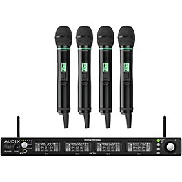 Audix Novacore NC4HEC Quad-Channel Digital Handheld Wireless System