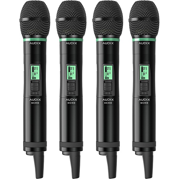 Audix Novacore NC4HEC Quad-Channel Digital Handheld Wireless System