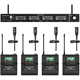 Audix Novacore NC4BX10 Quad-Channel Bodypack Wireless System