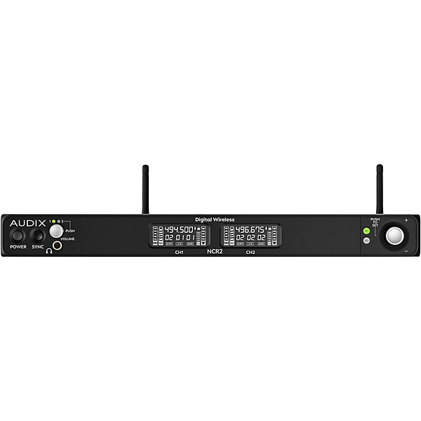 Audix Novacore NCR2 Dual-Channel Digital Wireless Receiver