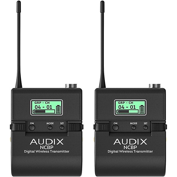 Audix Novacore NC2BX10 Dual-Channel Bodypack Wireless System