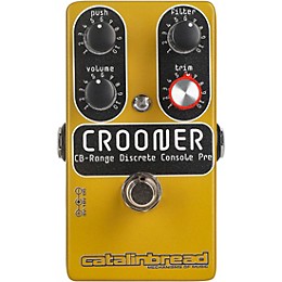 Catalinbread Crooner Console Preamp Pedal - Gold