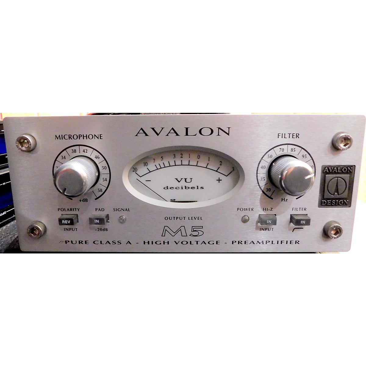 Used Avalon M5 Mono Pure Class A Microphone Preamp Guitar Center