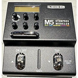 Used Line 6 M5 Stompbox Modeler Effect Processor