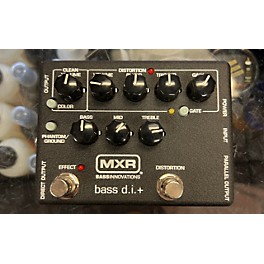 Used MXR M80 Bass DI + Bass Effect Pedal