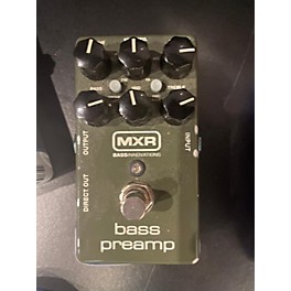 Used MXR M81 BASS PREAMP Bass Effect Pedal