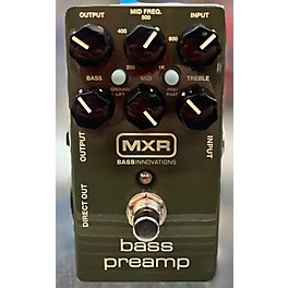 Used MXR M81 BASS PREAMP Bass Effect Pedal