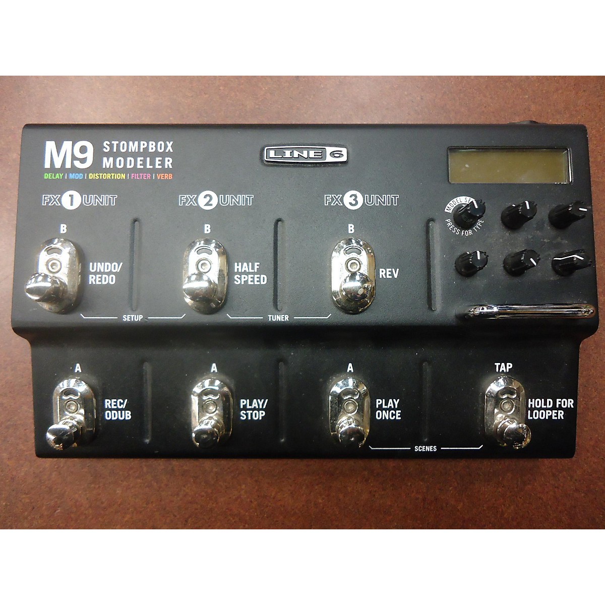 Used Line 6 M9 Stompbox Modeler Effect Processor Guitar Center