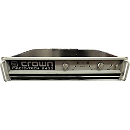Used Crown MACRO-TECH 2400 Power Amp