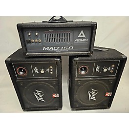 Used Peavey MAQ150 And Speakers Sound Package