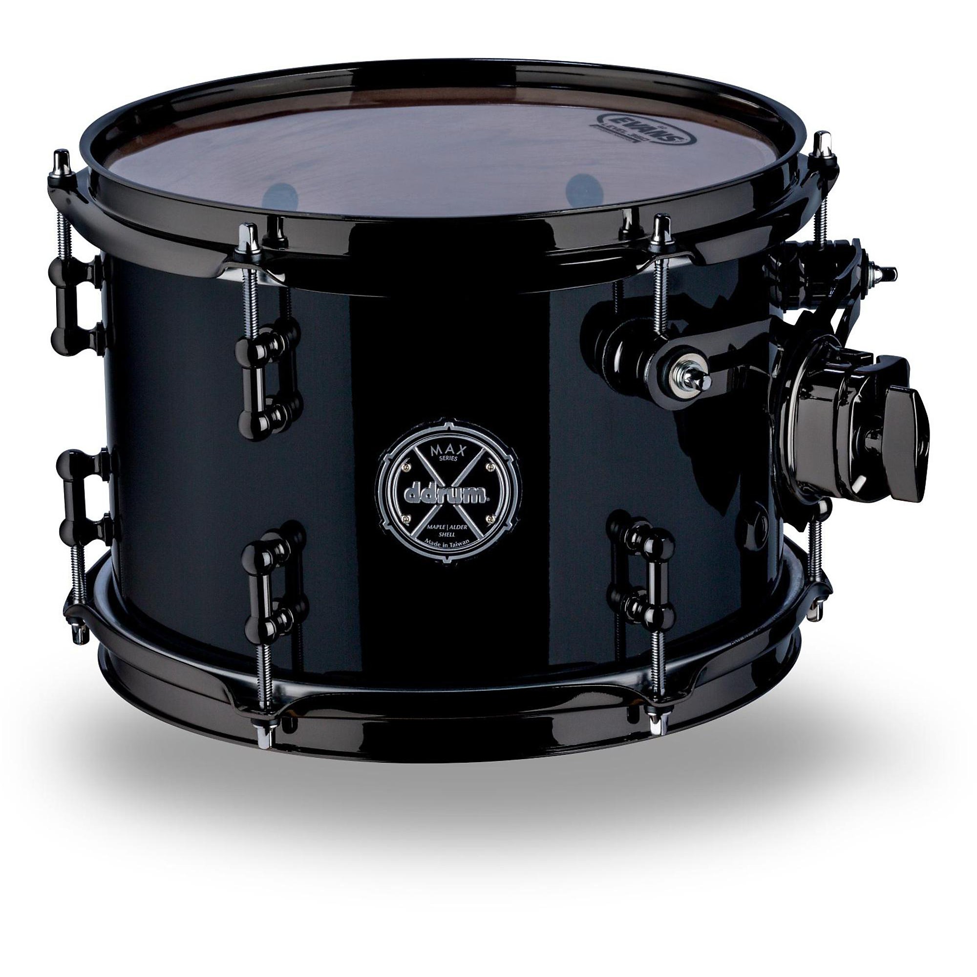 ddrum MAX Series Rack Tom 10 x 7 in. Piano Black | Guitar Center