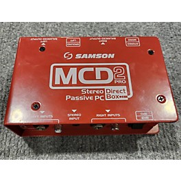 Used Samson MCD2 Pro Direct Box
